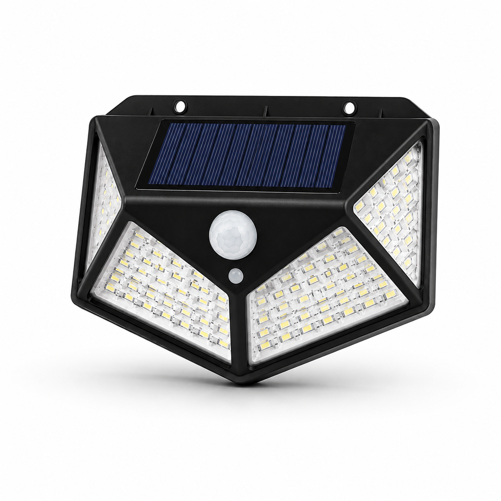 Foco Solar LED con Sensor de Movimiento