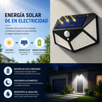 Foco Solar LED con Sensor de Movimiento